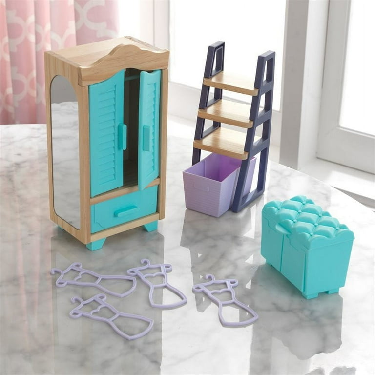 American Girl® x KidKraft® Dollhouse & Closet –