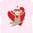 thumbnail image 4 of Inktastic Hug Sock Monkey Boys or Girls Toddler T-Shirt, 4 of 5