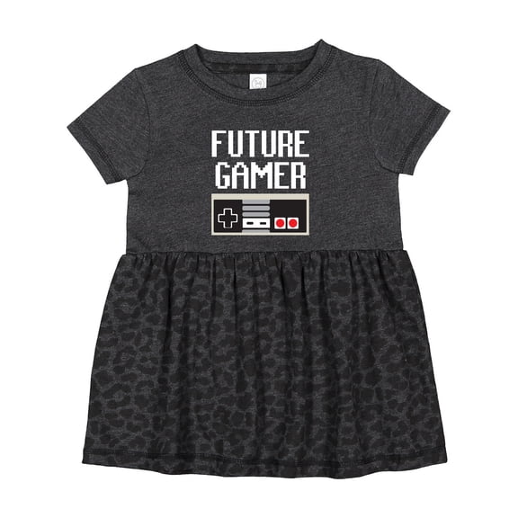 Inktastic Future Gamer. Girls Baby Dress