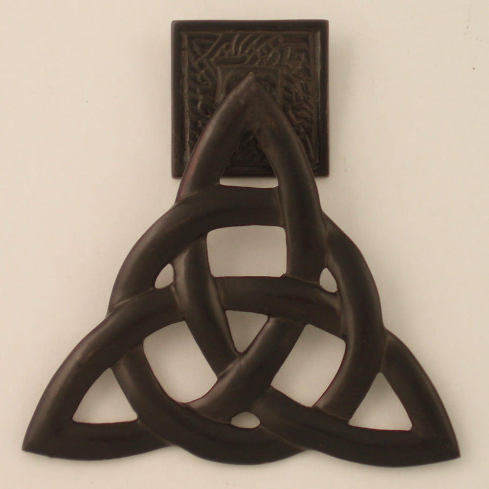 Irish Trinity Knot Door Knocker Oil-Rubbed Bronze by Robert Emmet Co. 