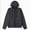 Black Hooded Drawstring Jacket for Men, variant on HOOMEUMY Men's Hooded Zipper Jacket Lightweight Full Zip Up Sweatshirt Outwear with Pockets for Spring Autumn Black M