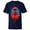 Navy, variant on Marvel Spider-Man: No Way Home Red and Blue Spidey Suit - Short Sleeve T-Shirt for Kids - Customized-White