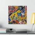thumbnail image 3 of Grazing Horses Dreaming - Canvas, 3 of 10