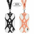 thumbnail image 1 of ROCONTRIP 2 in 1 Universal Cell Phone Lanyard Strap Case Holder with Detachable Neckstrap, Assorted Colors, 1 Count, 1 of 1