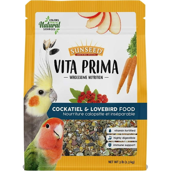 Sunseed Vita Prima Cockatiel (3 lb)