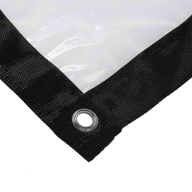 Cubierta de Plantas, Protección de 360 Grados Tarp de Lluvia Transparente, 1 mx2m Sin Gestos anti-UV PlásTico Transparente para Jardín de Terraza