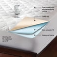 thumbnail image 4 of dream cloud quiet comfort waterproof deep-pocket mattress pad, 4 of 4