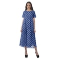 thumbnail image 1 of Moomaya Robes d'Été pour Femmes Imprimées Grande Taille en Coton Flex Robes pour Dames, 1 of 5