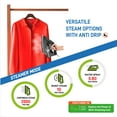 thumbnail image 4 of Xabitat Professional 1500W Steam Iron for Clothes with Even Heat Distribution, Ceramic Soleplate, Adjustable & Vertical Steam with Controller| Self-Cleaning | Anti Drip | Thermal Protection Technology, 4 of 6