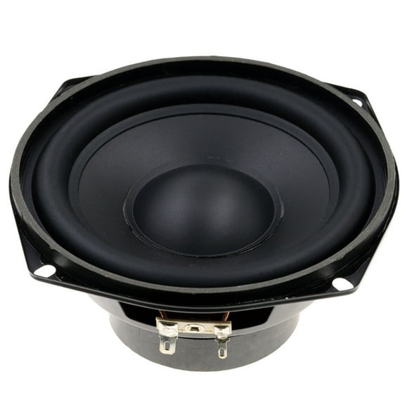 Yoetaun 5.25Inch 25W Woofer 4Ohm Subwoofer Speakers Music Bass Column Loudspeaker For Home Theater