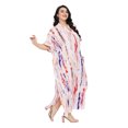thumbnail image 4 of Oussum Robe Caftans pour Femme Grande Taille Imprimée Longue Maxi à Boutons Robes Caftan, 4 of 7