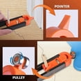 thumbnail image 2 of Contour Gauge with Lock, Profile Tool Woodworking Measuring Ruler Irregular Contour Duplicator Gauge Tools, 2 of 4