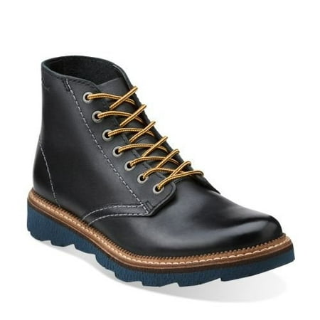 

Clarks Men s Frelan Rise Leather Ankle Boots - Black
