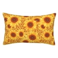 thumbnail image 1 of Balery Vintage Leopard Print Sunflower Funda de Cojín Estampada, Regalos para Mujeres, Regalos de Amor para Ella, Regalos para Novia o Esposa, Funda de Almohada-20"x30", 1 of 6