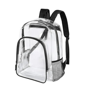 ccocc Clear Backpack, Stylish PVC School Bag for Men, Large Capacity Backpack, Waterproof and Durable