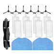 thumbnail image 1 of For VCR 4230, VCR 6230, VCR 7230 Robot Vacuum Cleaner Main Side Brush Hepa Filter Mop Cloth Replacement Parts, 1 of 5