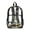 Camo American Flag Deer, variant on ZIATUBLES Clear Backpack, Heavy Duty Fabric & PVC Transparent Bookbag with Sloth Math Print, Large Capacity See Through Backpack for School College Work Travel Security
