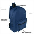thumbnail image 4 of 17" Basic Backpack   12 Assorted Colors - Case of 24, 4 of 6