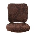 thumbnail image 2 of Funda para silla de ordenador de oficina, lavables de repuesto para silla Marron Zulema Fundas para sillas de oficina, 2 of 7