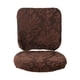 thumbnail image 2 of Funda elástica para silla de oficina, extraíble, lavable y giratoria. Marron oscuro, 2 of 8