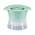 thumbnail image 1 of Xihbxyly Máquina para Hacer Hielo de Whisky, Cubitos de Hielo Esféricos Grandes, de Fusión Lenta para Mantener El Frío Por Más Tiempo, Ideal para Cócteles y Bebidas, Tapa a Presión para Apilar, Apto, 1 of 1