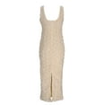 thumbnail image 5 of Ahabrexf Dress for Women Elegant,Solid Color Sleeveless Mesh Slim Fishtail Long Evening Gown, 5 of 7