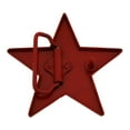 thumbnail image 2 of Red Star Belt Buckle Unisex Fashion Metal Plain, 2 of 2