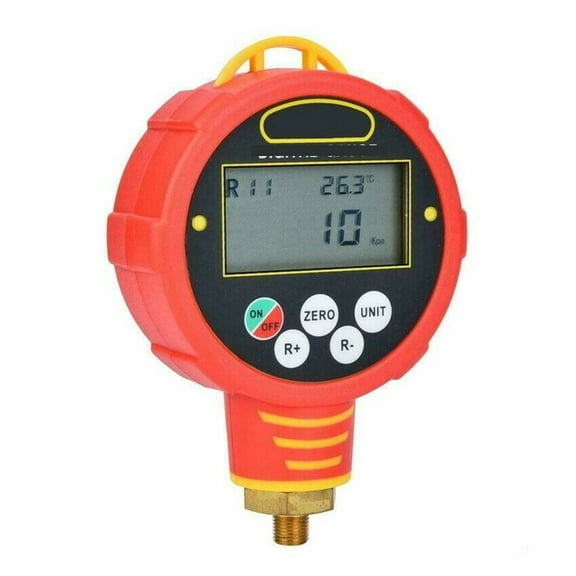Wk-688l Pressure Vacuum Meter Tools Portable Home Tester Air Conditioning Regulating Manifold Gauge Digital Backlight