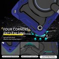 thumbnail image 2 of FJLBDE Case for Lenovo Tab One / K9 8.7 Inch 2025 with 360 Kickstand, Shoulder Strap Carrying Protective Cover, Navy Blue, 2 of 6