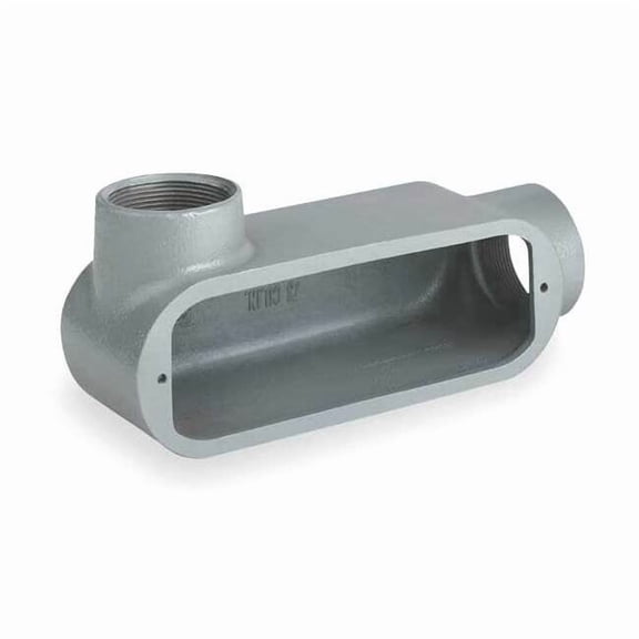 Hubbell Killark Conduit Outlet Body,Aluminum,Trd Sz 1in OLL-3
