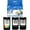 2 Blcak Tri-Color, variant on PG47 CL57 PG-47 CL-57 Ink Cartridges Compatible for Canon E400 E410 417 460 470 477 480 3170 3177 3370 4270 Inkjet Printers, Leak-Proof Design Crisp Printing