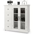 thumbnail image 1 of Giantex Buffet, Armoire de Rangement de Cuisine avec Rangement pour Salle à Manger, Console de Placard, 1 of 9
