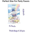 thumbnail image 2 of Cinnamoroll Goodie Bag Candy Treat Birthday Gift Bags Party Favors Handles Snack Supplies, 2 of 4
