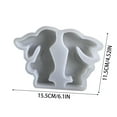 thumbnail image 3 of Binwennn Silicone Moulds Easter Moulds Silicone Moulds Easter Bunny Casting Mould Rabbit Plaster For Casting Easter Silicone Moulds Easter Plaster Mould Rabbit Casting Mould （E） Sand Casting Turner, 3 of 5