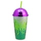 thumbnail image 3 of Vaso Doble Pared Tapa Domo Y Popote, Colección Wicked, Diseño Elphaba Green, Vaso con Brillos, Capacidad 500 Ml, 3 of 4