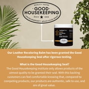 The Original Leather Recoloring Balm by Furniture Clinic - Dark Grey Leather Dye for Furniture, Couches & Car Seats - Restore Scratched, Faded, Damaged Surfaces