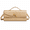 Champagne Gold, variant on Woven PU Clutch Shoulder Bag, Accordion Compartment Horizontal Handbag, 12.0 x 4.9 x 1.6 in Braided Texture Purse for Daily Outfits, Travel, Shopping and Evening Use