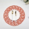 thumbnail image 2 of Inteprter 6x Elija : la alfombra de comedor de moda hecha de cuerda de papel con tejido creativo es de 38 cm, rojo Type3 NO3, 2 of 6