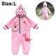 thumbnail image 1 of Traje de lluvia para niños, impermeable con diseño de dinosaurio para niños pequeños, chaqueta y mono, traje para bebé, 1 of 8