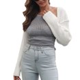 thumbnail image 3 of Women Sweater, Loose Women Top Soft For Costume Matching, 3 of 7