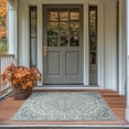 thumbnail image 3 of RUGKING Entrance Rug 2x3 Indoor Doormat Vintage Floor Decor Carpet Washable Orental Area Rug for Kitchen Bedroom Hallway Lake Blue, 3 of 6