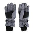 thumbnail image 3 of CTM Kids' Solid Color Winter Ski Glove with Wrist Strap by Wootie, 3 of 5