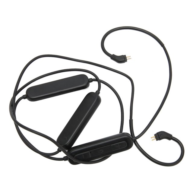 Cable De Actualización De Auriculares Bluetooth, IPX5 A Prueba De Agua Cable Adaptador Inalámbrico Bluetooth De 2 Pines Calidad De Sonido Sin Pérdidas HD A Prueba De Sudor Para YLSHRF 2 Pin Cable for Earphone