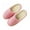 Pink, variant on 1 Pair Men's Women's Cozy Fleece House Slippers Slip-on Shoes Winter Warm Flip Flops