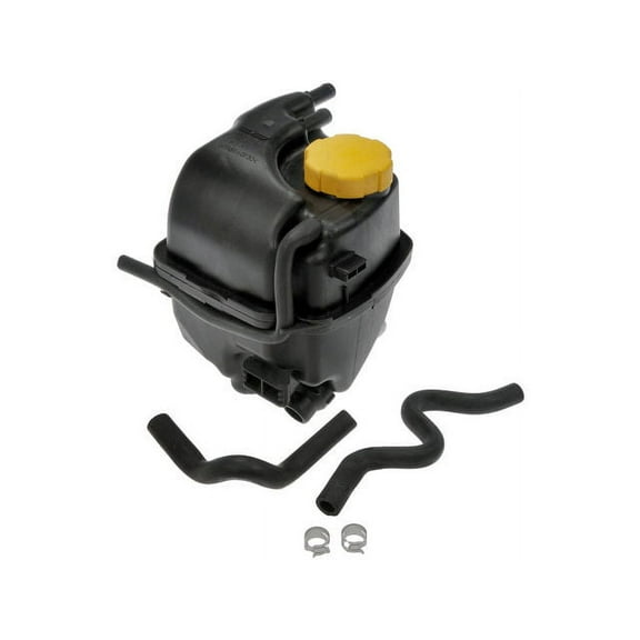 Front Expansion Coolant Reservoir Tank with Cap - Compatible with 2006 - 2009 Saab 9-3 2.8L V6 2007 2008