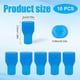 thumbnail image 2 of 10pcs Mouthpiece Replacement for Camelbak, Blue Silicone Bite Valve Replacement, 2 of 5