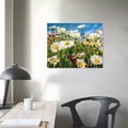 thumbnail image 4 of JEUXUS Daisy Pictures Canvas Wall Art For Living room Prints Poster Printing、Bedroom、Office 、Decorations, 4 of 6