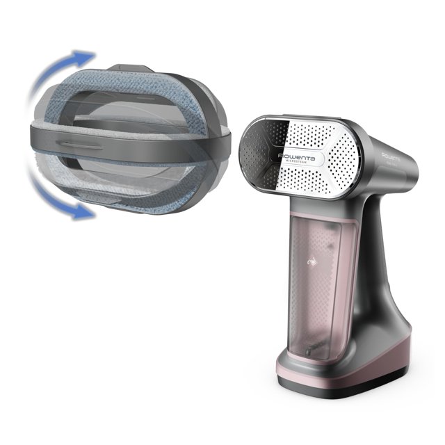 Vaporizador de hierro Rowenta DR8865 1875 W, 210 ml, 3 en 1, negro y rosa