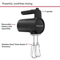 thumbnail image 3 of Batidora de mano inalámbrica KitchenAid Go™ KHMR700, 7 velocidades, 12 V, 3 of 9