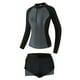 thumbnail image 3 of Traje de baño de manga larga para mujer Nikou 3802 XXL, 3 of 15